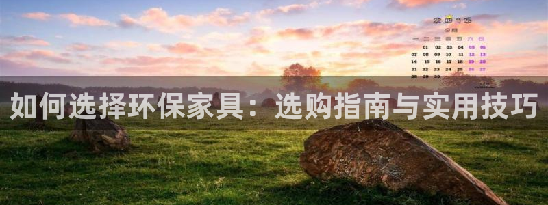 杏耀平台登录检测：如何选择环保家具：选购指南与实用技巧